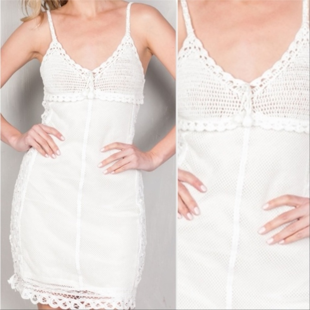 Crochet BOHO DRESS - Picture 1 of 3
